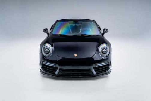 Black 2017 Porsche 911 911 Turbo Cabriolet