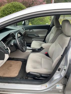 Silver 2013 Honda Civic Hybrid Base