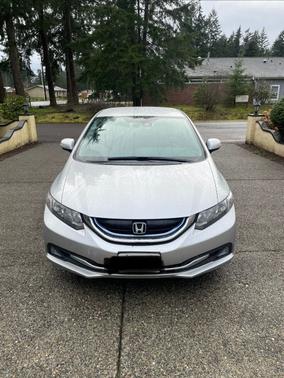 Silver 2013 Honda Civic Hybrid Base