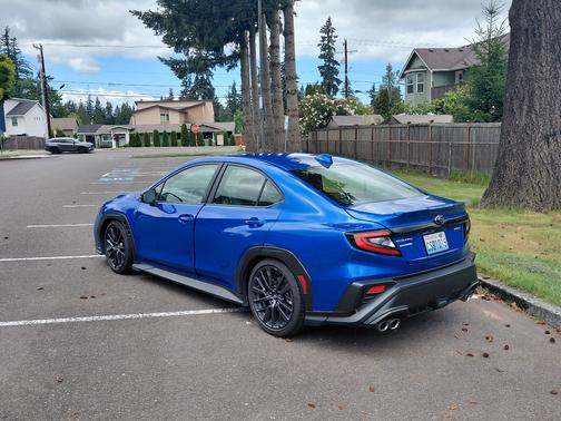 Blue 2024 Subaru WRX Limited