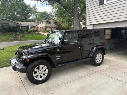 Black 2015 Jeep Wrangler Unlimited Sahara