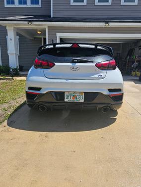 White 2020 Hyundai Veloster N N
