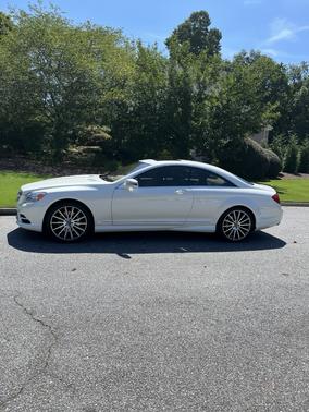 White 2013 Mercedes-Benz CL-Class CL 550 4MATIC