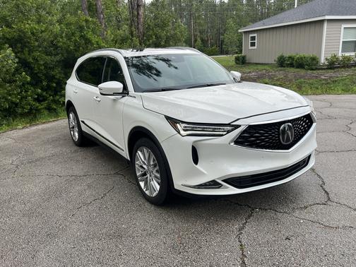 White 2022 Acura MDX Advance Package