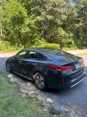 Gray 2017 Kia Optima Hybrid Base