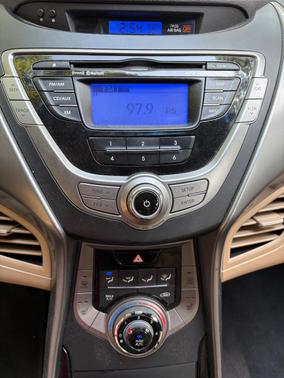 Red 2013 Hyundai ELANTRA GLS