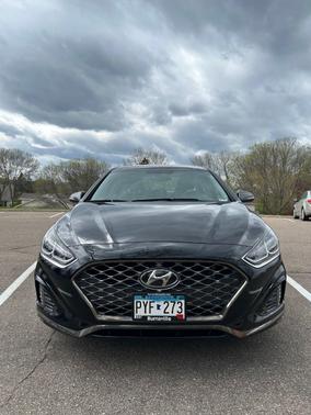 Black 2019 Hyundai SONATA SEL