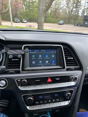 Black 2019 Hyundai SONATA SEL