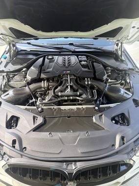White 2023 BMW M8 Gran Coupe Competition