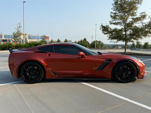 Orange 2015 Chevrolet Corvette Z06 Hardtop
