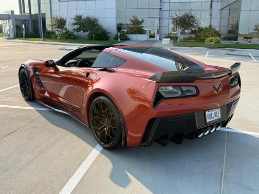 Orange 2015 Chevrolet Corvette Z06 Hardtop