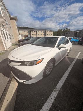 White 2020 Toyota Camry LE