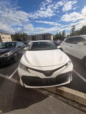 White 2020 Toyota Camry LE