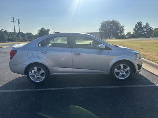 Silver 2015 Chevrolet Sonic LTZ