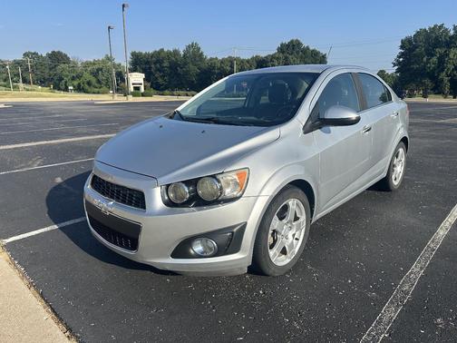 Silver 2015 Chevrolet Sonic LTZ