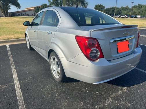 Silver 2015 Chevrolet Sonic LTZ