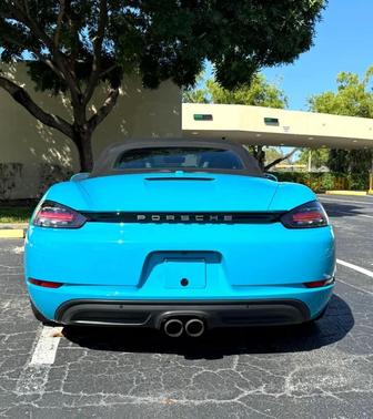 Blue 2018 Porsche 718 Boxster 718 Boxster