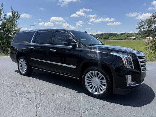 Black 2019 Cadillac Escalade ESV Platinum