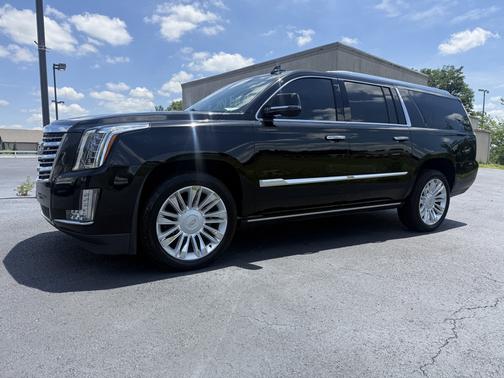 Black 2019 Cadillac Escalade ESV Platinum