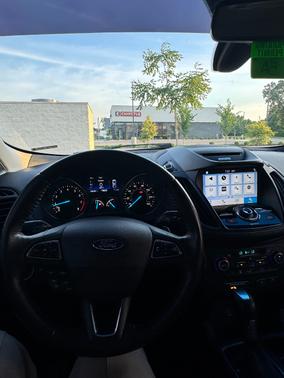 White 2017 Ford Escape Titanium