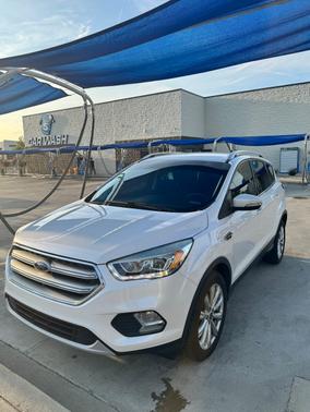 White 2017 Ford Escape Titanium