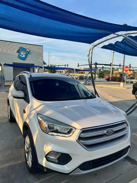 White 2017 Ford Escape Titanium