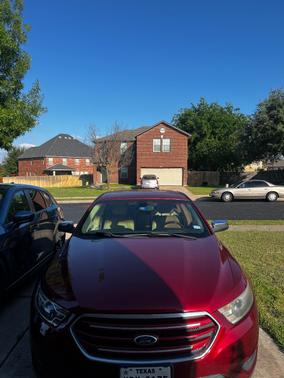 Red 2013 Ford Taurus Limited
