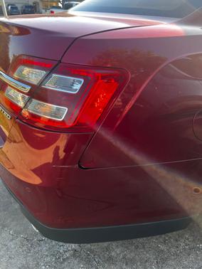 Red 2013 Ford Taurus Limited