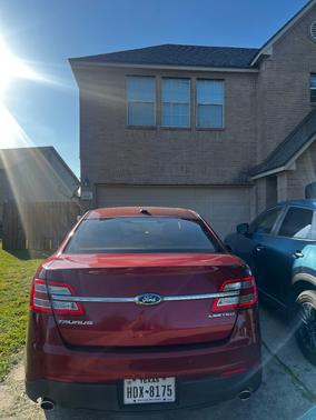 Red 2013 Ford Taurus Limited