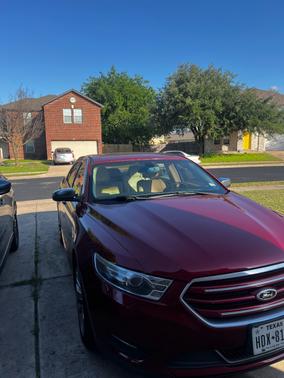 Red 2013 Ford Taurus Limited