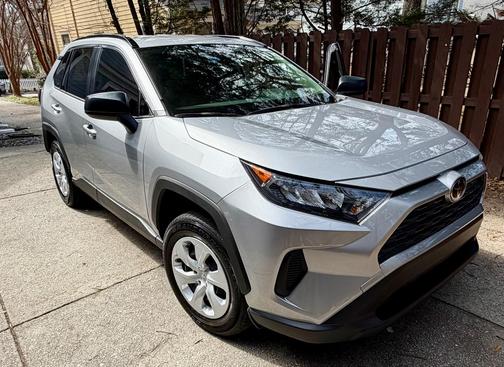 Silver 2021 Toyota RAV4 LE