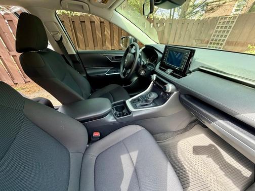Silver 2021 Toyota RAV4 LE
