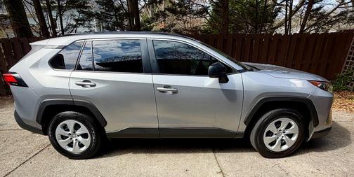 Silver 2021 Toyota RAV4 LE
