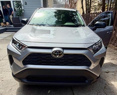 Silver 2021 Toyota RAV4 LE