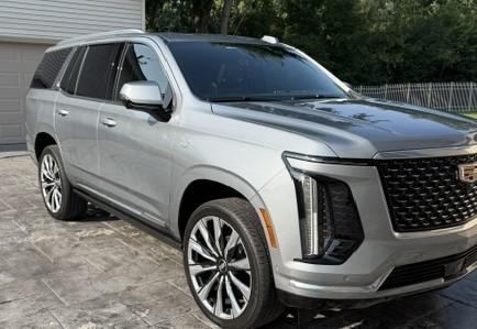 Silver 2025 Cadillac Escalade Premium Luxury