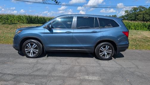 Blue 2016 Honda Pilot EX-L