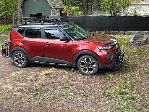 Orange 2020 Kia Soul X-Line