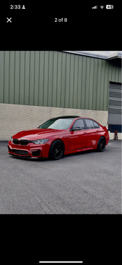 Red 2016 BMW 320 i xDrive