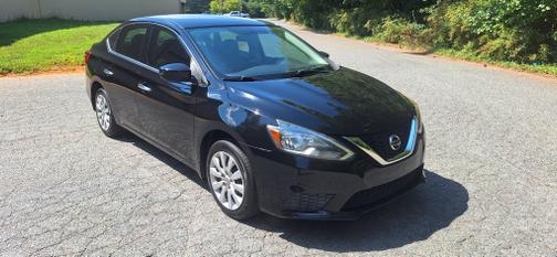 Black 2017 Nissan Sentra SV
