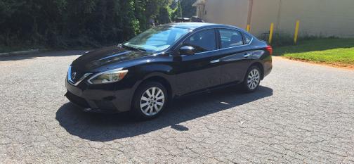 Black 2017 Nissan Sentra SV