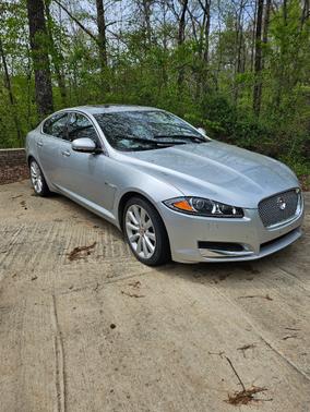 Silver 2014 Jaguar XF SC