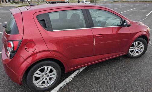 Red 2012 Chevrolet Sonic 2LT