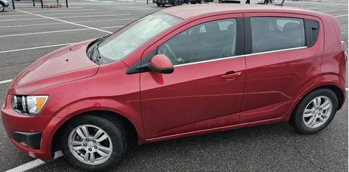 Red 2012 Chevrolet Sonic 2LT