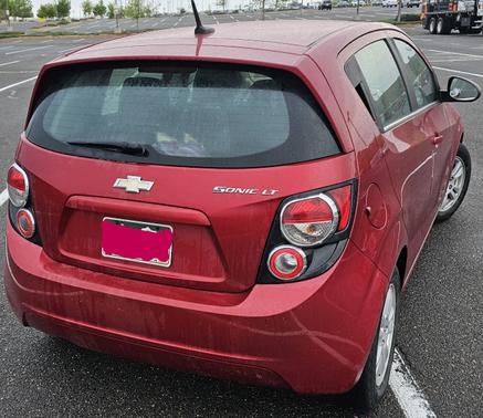 Red 2012 Chevrolet Sonic 2LT