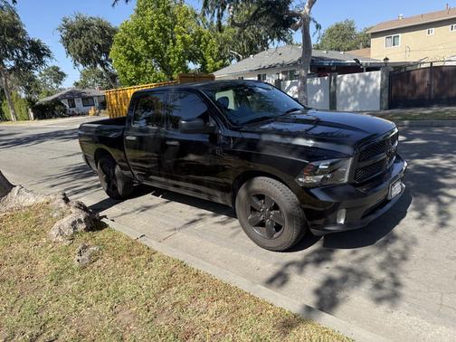 Black 2016 RAM 1500 Tradesman