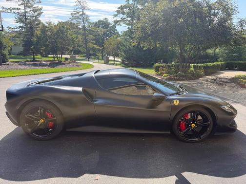 Black 2023 Ferrari 296 GTS Base