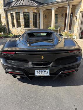 Black 2023 Ferrari 296 GTS Base