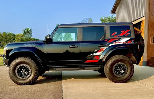 Black 2024 Ford Bronco Raptor