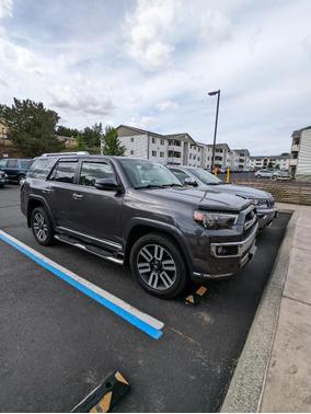 Gray 2015 Toyota 4Runner Limited