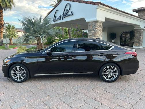 Brown 2018 Genesis G80 3.8